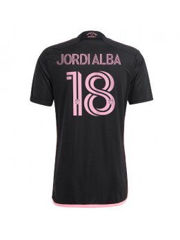 Inter Miami Jordi Alba #18 Replika Borta Kläder 2024-25 Kortärmad